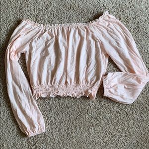 Me to we off the shoulder shirt